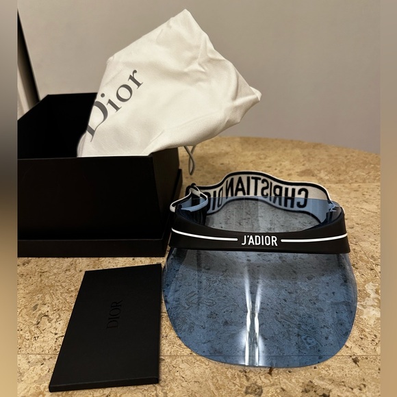 Christian Dior Sun Visor NWOT - Picture 6 of 7